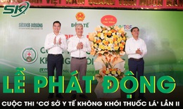 Phát động cuộc thi ‘Cơ sở y tế không khói thuốc lá’ lần II