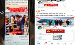 Cảnh báo lừa đảo bán vé máy bay giá rẻ dịp hè