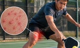 Chơi Pickleball, bóng đá mùa nóng: Nam giới dễ bị nhiễm trùng da
