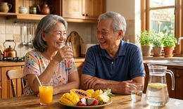 Chuyên gia khuyến nghị 4 nguyên tắc chăm sóc dinh dưỡng cho người cao tuổi mùa nắng nóng