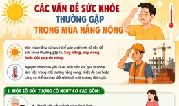 Các vấn đề sức khỏe thường gặp mùa nắng nóng và cách xử trí
