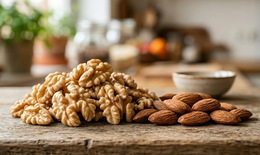 Các loại hạt óc chó và hạnh nhân: Loại nào tốt hơn cho huyết áp và cholesterol?