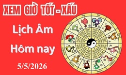 Âm lịch hôm nay 5/5 - Lịch âm 5/5 - Lịch vạn niên ngày 5/5/2026