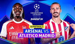 Lịch thi đấu bóng đá hôm nay ngày 5/5 - 6/5: Arsenal đấu Atletico Madrid