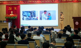 Chiếu video hậu quả tai nạn giao thông tại các điểm công cộng