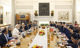 Tổng Bí thư, Chủ tịch nước Tô Lâm hội đàm với Thủ tướng Ấn Độ Narendra Modi
