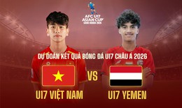 Kênh và link xem trực tiếp U17 Việt Nam đấu U17 Yemen ngày 6/5