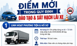 Những điểm mới trong đào tạo, sát hạch lái xe có hiệu lực từ 1/7