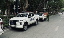 Công viên Lê Nin nhếch nhác, lộn xộn kéo dài, phường Ba Đình ra quân chấn chỉnh