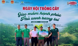 Acecook Việt Nam khởi động dự án trồng 10.500 cây xanh tại tỉnh Quảng Trị - 'Gieo mầm hạnh phúc - Phủ xanh tương lai'