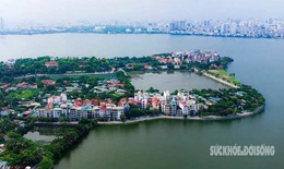 Đề nghị cải tạo Hồ Tây theo hướng không xâm lấn, không làm giảm diện tích mặt nước