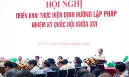 Quan điểm lập pháp nhiệm kỳ Quốc hội khóa XVI: Chấm dứt tư duy 'không quản được thì cấm'