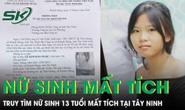Truy tìm nữ sinh 13 tuổi mất tích khi đi mua đồ ăn, hé lộ cuộc gọi cuối cùng về gia đình