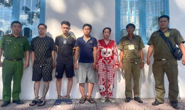Bắt nhiều đối tượng dùng hung khí đòi nợ kiểu cướp tài sản ở TPHCM