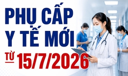Phụ cấp y tế mới từ 15/7/2026