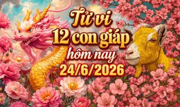 Tử vi 12 con giáp hôm nay 24/6: Sửu suôn sẻ, Tý có lộc về túi