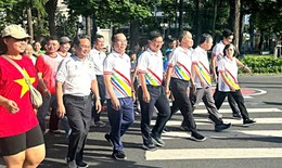 Hơn 5.000 người tham gia đi bộ đồng hành ‘Hành trình di sản - Tiến bước tương lai’