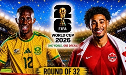 Lịch thi đấu bóng đá hôm nay ngày 28/6 - 29/6: World Cup 2026 vòng 1/16 khởi tranh