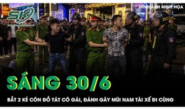 Sáng 30/6: Bắt 2 kẻ côn đồ tát cô gái, đánh gãy mũi nam tài xế đi cùng trước quán karaoke ở Ninh Bình