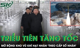 Triều Tiên sẽ mở rộng kho vũ khí hạt nhân 'theo cấp số nhân'