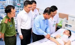 Trung tá Công an bị đâm trọng thương khi vây bắt đối tượng nghiện ma túy