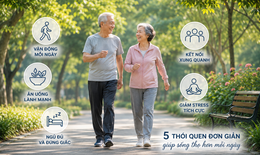 5 thói quen giúp tăng tuổi thọ tự nhiên