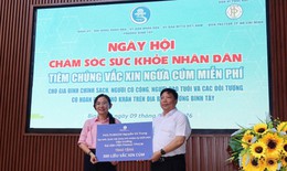 300 liều vaccine cúm đến với người dân phường Bình Tây, TPHCM
