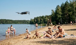 UAV biết 'nói' xuất hiện ở các bãi biển Belarus