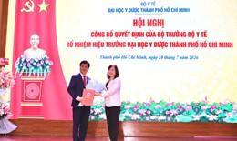 Bộ trưởng Đào Hồng Lan: Đại học Y Dược TPHCM phải tiên phong đào tạo nhân lực y tế chất lượng cao