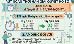 Đơn giản hóa hồ sơ cấp giấy chứng nhận phơi nhiễm, nhiễm HIV do tai nạn rủi ro nghề nghiệp