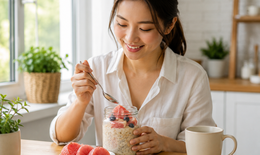 Ăn yến mạch với bưởi vào bữa sáng có giúp giảm cân?