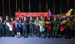 Đoàn cứu hộ của Việt Nam về nước, hoàn thành sứ mệnh tại Venezuela