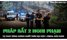 Pháp bắt 2 nghi phạm liên quan vụ cháy rừng khủng khiếp thiêu rụi hơn 1.900ha gần Paris