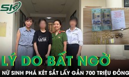 Nữ sinh phá két sắt lấy gần 700 triệu đồng của gia đình, lý do khiến nhiều người bất ngờ