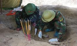 Quảng Trị: Quy tập 3 hài cốt liệt sĩ tại nơi nghi có mộ tập thể của hơn 90 chiến sĩ
