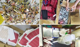 Triệt phá đường dây sản xuất nước hoa giả các thương hiệu nổi tiếng, thu giữ hàng nghìn chai