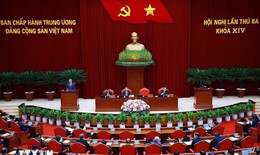 Thông cáo báo chí về ngày làm việc thứ ba Hội nghị lần thứ ba Ban Chấp hành Trung ương Đảng khóa XIV