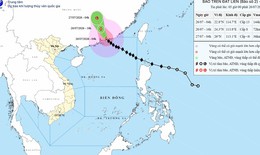 Bão Noul giật cấp 16, đi vào đất liền và suy yếu dần