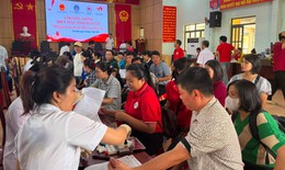 Hàng trăm người ở Khánh Hòa được khám, xét nghiệm miễn phí bệnh lý huyết học