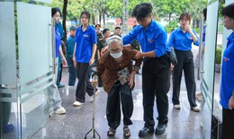 Tri ân người có công qua chương trình khám sức khỏe và cấp thuốc miễn phí nhân dịp 27/7