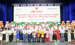 ‘Bức tranh’ dân số Việt Nam qua hai lát cắt TPHCM và Cà Mau