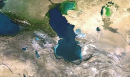 Chiến sự Iran và Ukraine đang giao nhau tại hồ nước lớn nhất thế giới