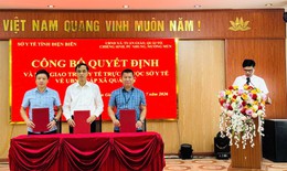 Điện Biên bàn giao các trạm y tế về UBND xã quản lý