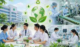 Cơ sở y tế, cơ sở sản xuất dược và thiết bị y tế cần nâng cao nhận thức về tăng trưởng xanh