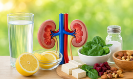 5 biện pháp tự nhiên hỗ trợ đào thải sỏi thận và giảm nguy cơ tái phát