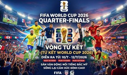 Lịch thi đấu World Cup 2026 vòng Tứ kết mới nhất