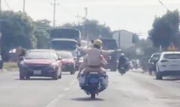 CSGT mở đường đưa người đàn ông đa chấn thương đi cấp cứu kịp thời