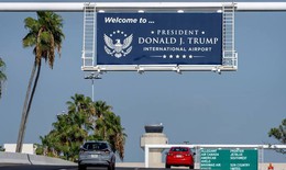 Mỹ chính thức có sân bay đầu tiên đặt theo tên Tổng thống Trump