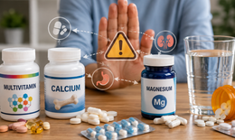 Rủi ro khi uống magie, canxi sai cách nhiều người không biết
