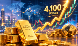 Giá vàng thế giới sáng 11/8 vượt 4.400 USD